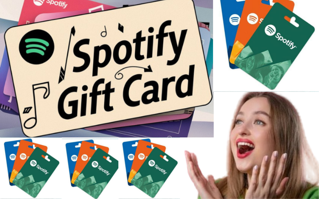 Unutilized Spotify Gift Card Code Fully functional