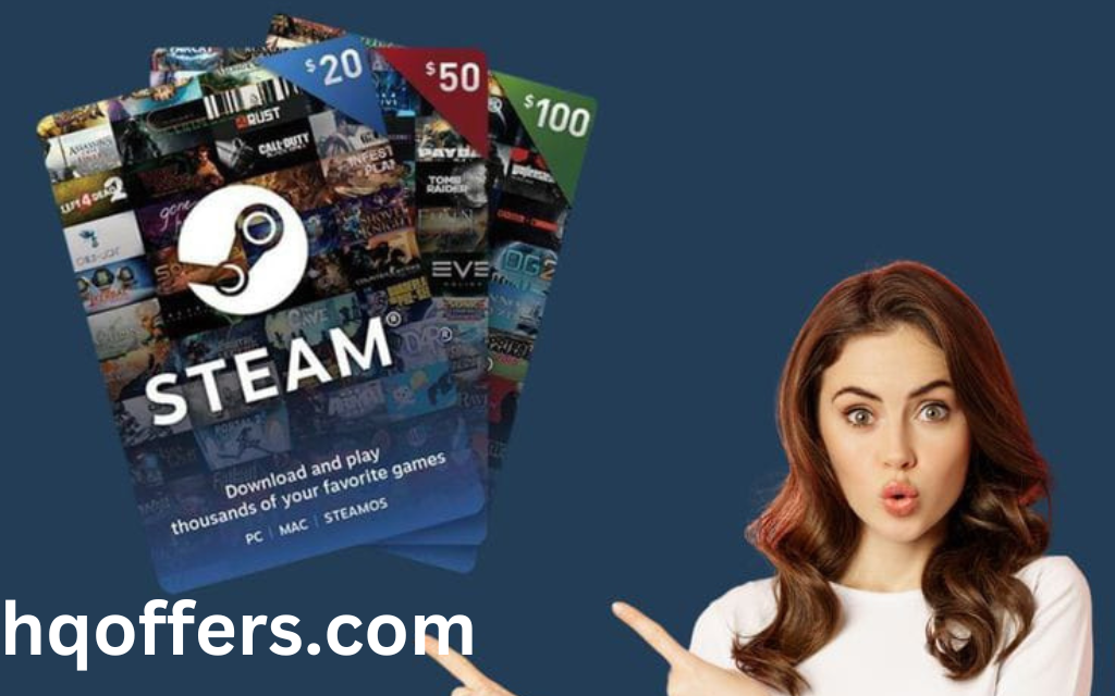 Brand-New Steam Gift Card Code – 2024